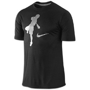 Nike LAX Blue Chip Legend T Shirt   Mens   Black/Carbon Heather
