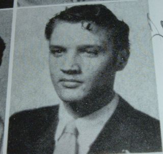 Elvis Presley 1953 Humes High School Yearbook Memphis