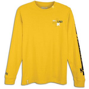 LRG Splitter L/S T Shirt   Mens   Skate   Clothing   Mustard