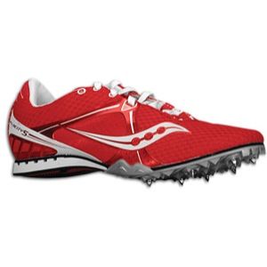 Saucony Velocity 5   Mens   Track & Field   Shoes   Red/White