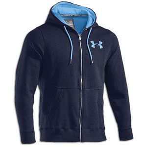 Under Armour Charged Cotton Storm Fleece F/Z Hoodie   Mens   Midnight