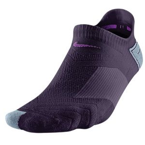 Nike Dri Fit Elite Run Cushion No Show Sock   Womens   Grand Purple