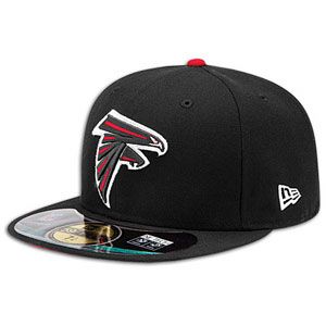 New Era NFL 59Fifty Sideline Cap   Mens   Atlanta Falcons   Black