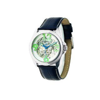 Android Womens AD498ABU Concept T 40 Skeleton Automatic Blue Strap