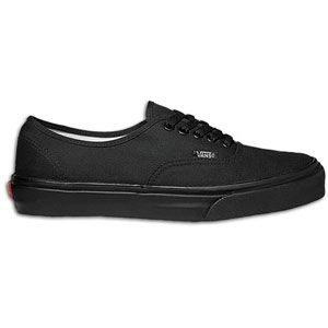 Vans Authentic   Mens   Skate   Shoes   Black/Black