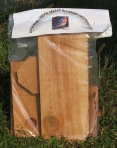 New Songbird Cedar Select Bluebird Nest Box Kit