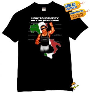 Guido Italian SS T Shirt s 3XL Italy Humorous