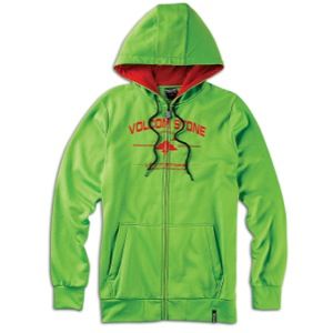 Volcom Founded Hydro Fleece   Mens   Snow   Clothing   Lime