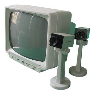 Vigilante PPS 122 12 CCTV Monitor with 2 Cameras Camera