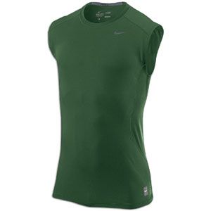 Nike Pro Combat Core Ftted 2.0 S/L T Shirt   Mens   Gorge Green/Flint
