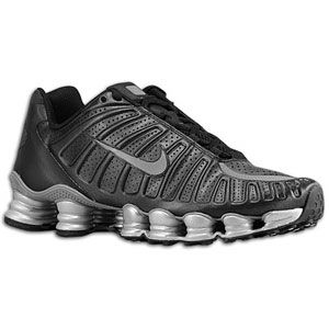 Nike Shox TLX   Mens   Running   Shoes   Black/Metallic Silver/Cool
