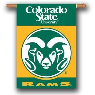 NCAA Colorado State Rams 28 X 48 Banner with Pole Sleeve