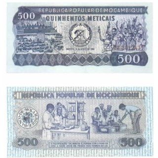 Mozambique 1980 500 Meticais, Pick 127 