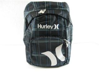 Hurley Puerto Rico Kids Toddler Backpack School Bag Black Blue