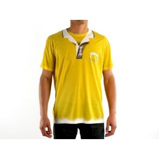  ROBERTO CAVALLI CLASS T shirt 11scu532_132 52 yellow Clothing