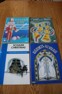 Schaums Christmas Piano Books 1 Sheet Music Handels Messiah