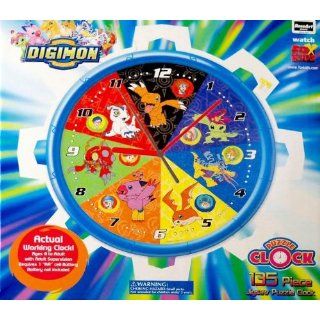  Digimon Digital Monsters Jigsaw Puzzle Clock 135 Pieces Toys & Games