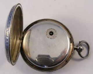  Solid Silver Fusee Pocket Watch Signed John Hutchison Brechin