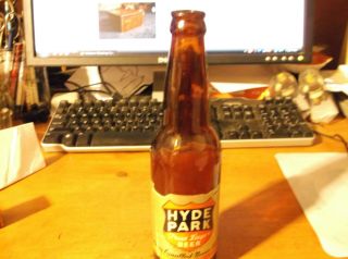 Hyde Park 1942 True Lager Beer St Louis MO Antique Brown Collectible