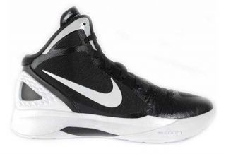 Nike Zoom Hyperdunk 2011 TB Sz 8 Mens Basketball Shoes Black/White