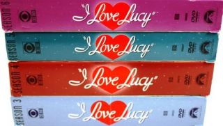 Love Lucy Complete 3rd 4th 5th 6th Seasons DVD Combo Set 3974S1