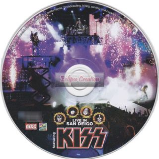 Kiss Live in San Diego VCD Brand New