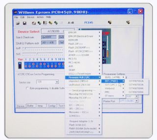 The Willem EPROM Programmer can support CHIPS (EPROM,EEPROM,FLASH,I2C