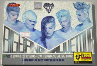 DVD Korean MTV 2012 Bigshow BIGBANG Alive Tour