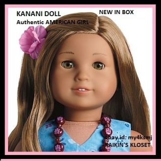 American Girl Kanani Doll SAMEDAY Insured SHIP Toprated Book New in