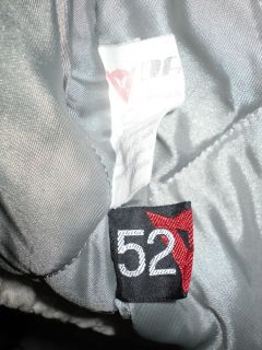 Dainese Jacket in Cordura Col Grey Ski Jacket Sz XL 52 ITA A21575D
