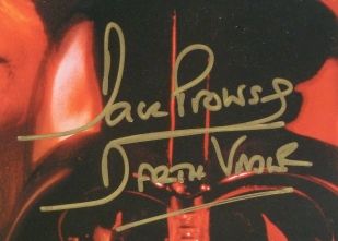 Ian McDiarmid Christopher Lee Ray Park & Dave Prowse Signed Star Wars
