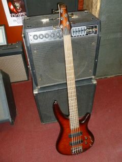 Ibanez 5 String Bass Active for Parts or Repair 