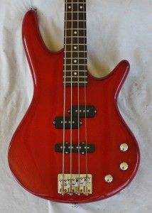Ibanez Gio Soundgear Electric Bass Guitar Red Burst GSR200
