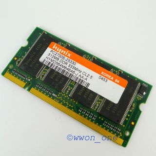 512MB PC2700 DDR333 200pin SODIMM Memory for IBM ThinkPad R51 R50 T30