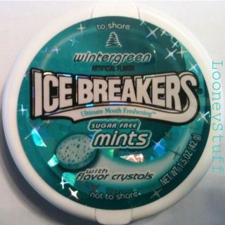 Ice Breakers Mints Wintergreen Sugarfree 16 1 5oz Packs