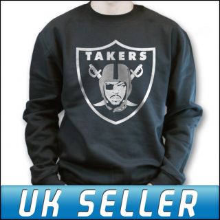 Ice Cube Takers Sweater Sweatshirt Jumper Raiders Top T Shirt Mens