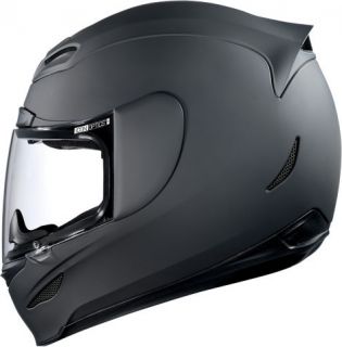 Icon Airmada Rubatone Helmet Sizes M 2XL Flat Black