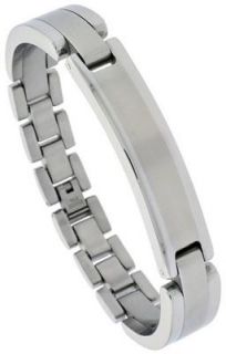 Personalized Quality Stainless Steel ID Bracelet Free Engraving
