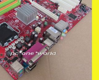 MSI MS 7392 P31 Neo V2 Motherboard Intel P31 LGA 775 Red Usually 3