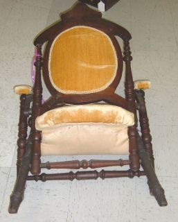 RARE George Hunzinger Victorian Folding Chair