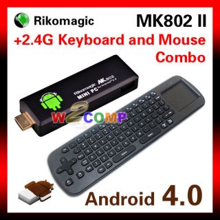 Rikomagic MK802 II (3rd generation of MK802) Mini Android PC / TV Box