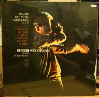 Mozart Last Six Symphonies Vol III LP Vinyl SEALED