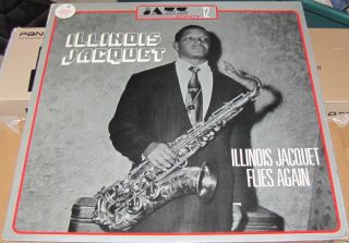 Illinois Jacquet Flies Again Vinyl LP JLA 62 Jazz Legacy 12 Made in