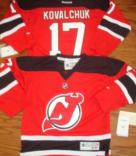 New Jersey Devils Ilya Kovalchuck Reebok Youth Replica NHL Hockey