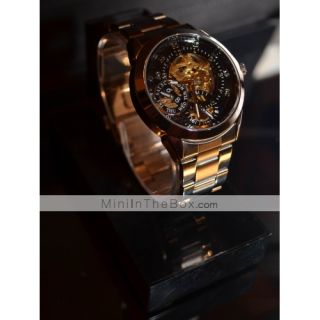 USD $ 19.73   Mens Premium Alloy Style Analog Mechanical Wrist Watch
