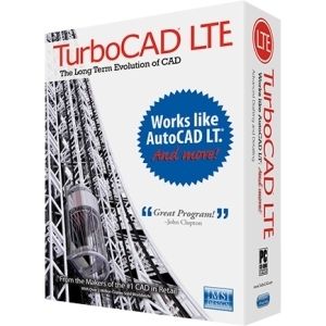 IMSI Software 00LTE510CC01 TurboCAD LTE DVD AutoCAD Lt Work Alike