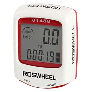 ROSWHEEL LCD Waterproof 14 Functions Bike Computer Bicycle Speedometer