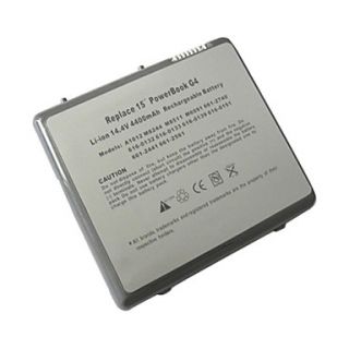 bateria para Apple PowerBook G4 15 a1012 m6091 m8244 m8244g m8244ga