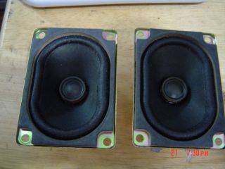  Speakers 2 1 16 x 3 1 16 x 1 7 8 Deep Full Range 8 Ohm at 3watt