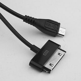 USD $ 2.69   USB Male to 30pin Connector and Micro USB Male Cable Kit